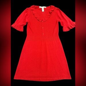 Stephanie Rogers Red Mini Dress